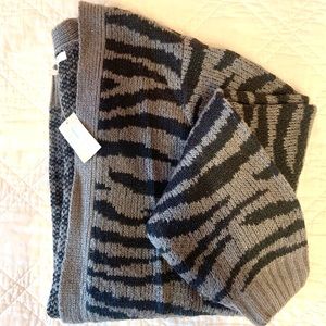 Maurices Zebra Cardigain
